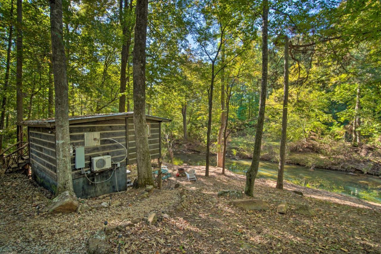 The Treehouse Cabin Creekside Home With Hot Tub! Summerville 외부 사진