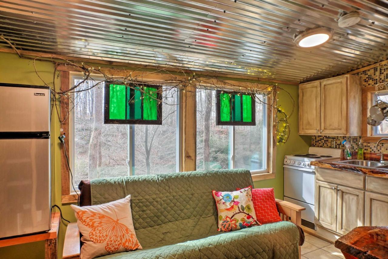 The Treehouse Cabin Creekside Home With Hot Tub! Summerville 외부 사진